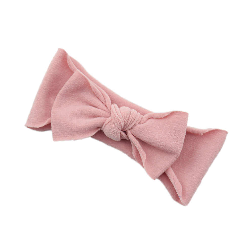Baby Hair Accessories Solid Color Knotted Headband Baby Hair Accessories Solid Color Knotted Headband